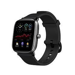 Montre Connectée Mixte Amazfit A2018N - Bracelet Silicone Noir