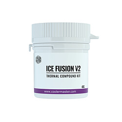 Cooler Master Ltd Ice Fusion V2 (40g) Fusion de glace V2 - 40 g - Couleur Gris