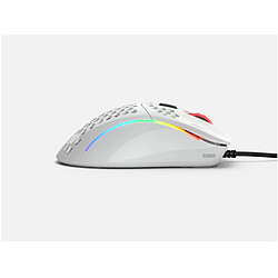 Glorious PC Gaming Race Model D- Souris Gaming - Blanche brillante pas cher