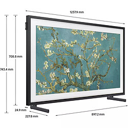 Avis Samsung TV QLED 4K 55" 138 cm - The Frame 2023 - QE55LS03BGUXXH - 2023 + Cadre The Frame 55" - Bois