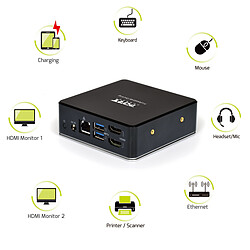 Acheter Port Connect Station d'accueil universelle USB-A & USB-C 2x 2K - 2x HDMI