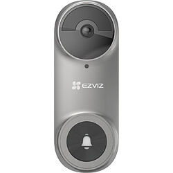 EZVIZ Kit de sonnette vidéo connectée alimentée par batterie DB2 Pro Résolution 2K+ - Détection intelligente des mouvements humains - vision 176° - Batterie 5 200mAh - Carillon WiFi inclus - Sonneries multiples - Vision nocturne - Alarme anti-sabotage