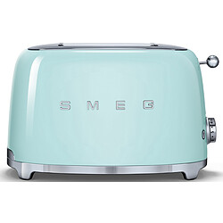 Smeg Grille-pain Vert d'eau - TSF01PGEU