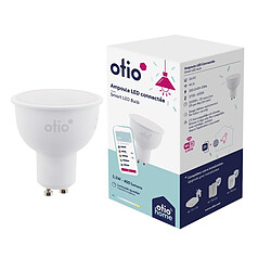 Otio Ampoule connectée WIFI LED GU10 5.5W Ampoule WI-FI GU10 CCT 5,5W  - Compatible Google Home et Amazon Alexa