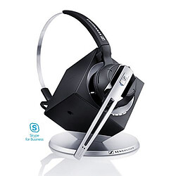 Acheter Sennheiser Impact DW Office ML Casque Audio Wi-Fi Sans Fil Contrôle du Volume Réduction du Bruit Noir