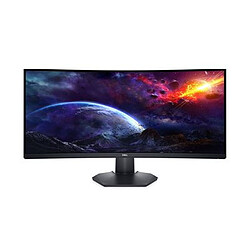 Dell 34" LED S3422DWG Ecran PC Gamer - 1ms - 144 Hz - AMD FreeSync - Dalle VA - WQHD 3440*1440 - HDMI/DisplayPort