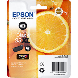 Epson Cartouche d'encre Photo 33 XL ''Oranges'' - Noire Claria Premium