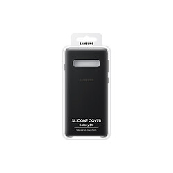 Acheter Samsung Coque Silicone Galaxy S10 - Noir