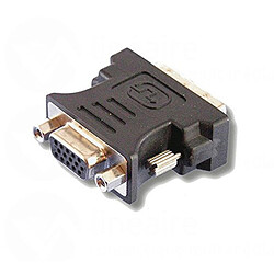 Avis Rue du Commerce Lineaire AD270 Câble Vidéo Et Adaptateur DVI VGA (D-Sub) Noir