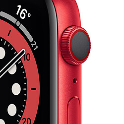 Apple Watch Series 6 - GPS+Cellular - 40 - Alu Rouge / Bracelet Sport PRODUCT RED - Regular pas cher