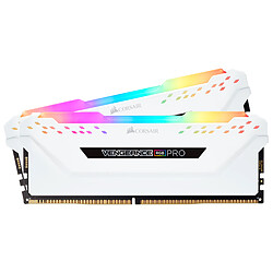 Corsair Vengeance RGB PRO Blanc Kit de 2 Mémoires Factices