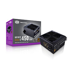 Cooler Master Ltd MWE Bronze 450W - 80+ Alimentation non modulaire 230V - ATX 12V V2