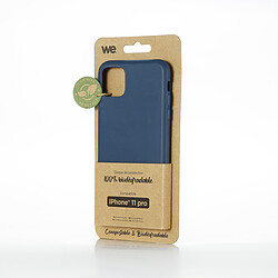 WE Coque de protection 100% biodégradable et compostable pour APPLE IPHONE 11 PRO MAX Bleu Respectueux de l'environnement