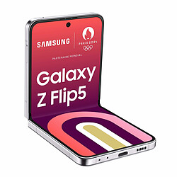 Samsung Galaxy Z Flip5 - 8/256 Go - 5G - Lavande Smartphone avec Galaxy AI - 6,7 pouces Full HD+ - Super AMOLED - 120 Hz - 5G - Triple capteur 12 MP - Vid?o 4K