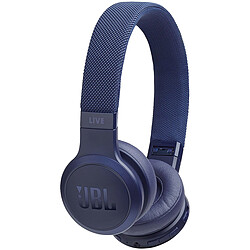 JBL LIVE 400BT - Bleu - Casque bluetooth Casque supra-auriculaire sans fil - Son JBL signature - Autonomie 24h - Compatible assistant vocal