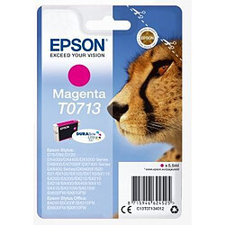 Epson C13T07134012 cartouche d'encre magenta ''GUÉPARD'' série T0713 authentique - DURABrite Ultra M