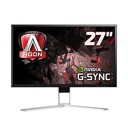 AOC 27" LED AG271QG Ecran PC Gamer - 2560*1440 - Dalle IPS - 4 ms - 165 Hz - Nvidia G-Sync - HDMI/DisplayPort