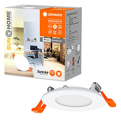 Ledvance Sun@home smart+ slim downlight 85 mm variation de blanc