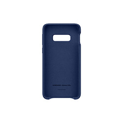 Avis Samsung Coque Cuir Galaxy S10e - Bleu Marine