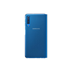 Samsung Etui Folio pour A7 2018 - Bleu