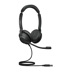 Jabra Evolve2 30, UC Stereo Jabra Evolve2 30, UC Stereo Casque Avec fil Arceau Bureau/Centre d'appels USB Type-A Noir