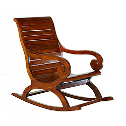 Avis MACABANE Rocking Chair EDEN Bois Mindi