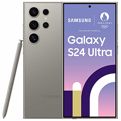 Samsung Galaxy S24 Ultra - 5G - 12/512 Go - Gris Smartphone 6,8" Quad HD+ - Dynamic AMOLED - 120 Hz - 5G - Quintuple capteur 200 MP - Vidéo 8K