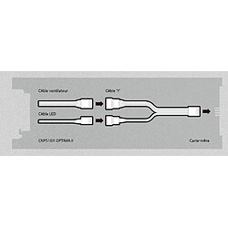Zalman CNPS10X Optima II - Noir - RGB pas cher