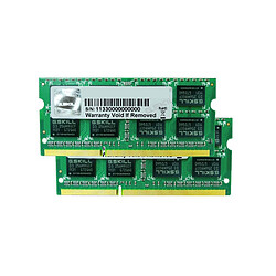 G.Skill DDR3 Notebook (SO DIMM) Series 8 Go (2 x 4 Go) DDR3 Notebook (SO DIMM) Series - Pour Apple  PC3-8500 / DDR3 1066Mhz 2 x 4GB CAS 7-7-7-20