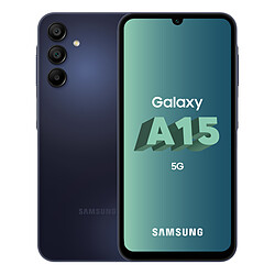 Samsung Galaxy A15 - 5G - 4/128 Go - Bleu nuit