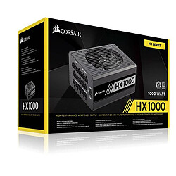 Corsair HX1000 1000W - 80 Plus Platinum Alimentation modulaire - ATX - 1000W