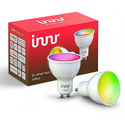 Avis Innr Kit de démarrage avec Pont, 2 Ampoules Zigbee GU10 blanc/couleur et Télécommande