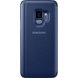 Acheter Samsung Clear View Standing Cover Galaxy S9 - Bleu