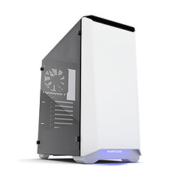 Phanteks Eclipse P400 - E-ATX - RGB - Glacier white - Avec fenêtre Boitier PC E-ATX - RGB - Avec fenêtre - Ventilateurs inclus - Sans alimentation