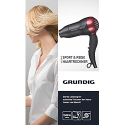 Avis Grundig Sèche-Cheveux Pliable HD2509R- 1500W