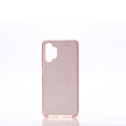 WE - Coque de protection paillette pour smartphone Samsung Galaxy A32 ROSE.Ultra-fine au toucher, protège des chocs et des rayures