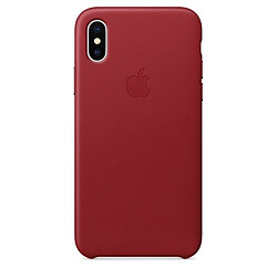 Apple iPhone X Leather Case - (PRODUCT)RED iPhone X Leather Case - (PRODUCT)RED