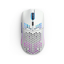 Glorious PC Gaming Race Model O Souris Gaming - Sans fil - Blanche Matte