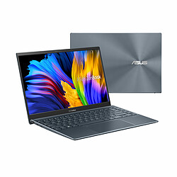 ASUS Zenbook 14 UM425QA-KI194W 14" pouces LCD - IPS (Anti-Reflets) Full HD - AMD Ryzen 5 5600H (3.3Ghz/4.2Ghz) - AMD Radeon Vega 8 - LPDDR4X 16 Go 3733Mhz -  SSD M.2 512 Go- Wi-Fi AC / Bluetooth 5.0 - Windows 11 Famille