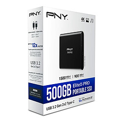 Avis PNY PORTABLE SSD EliteX-PRO CS2260 500GB