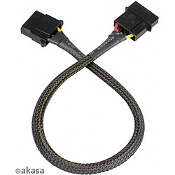 AKASA - Cable rallonge  molex 4 pin 30 cm