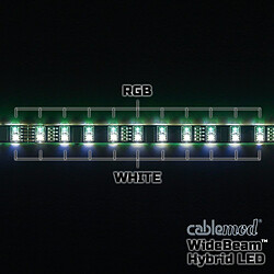 Avis Cablemod WIDEBEAM HYBRID - 30 cm - RGB