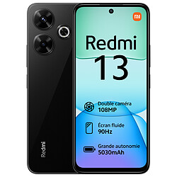 Xiaomi Redmi 13 - 4G - 8/256 Go - Noir