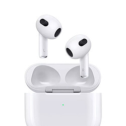 Apple Airpods 3 (3ème generation) - MPNY3ZM/A - avec boîtier de charge Lightning pas cher