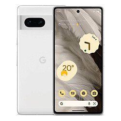 Google Pixel 7 - 8/128 Go - Blanc Smartphone 6,3" Full HD - OLED - 90 Hz - 5G - Double capteur 50 MP - Vidéo 4K