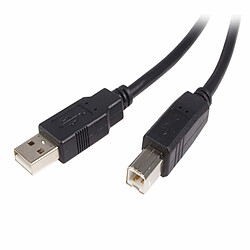 StarTech.com Câble USB 2.0 A vers A de 2 m - M/M Câble USB 2.0 A vers A de 2 m - M/M - Noir