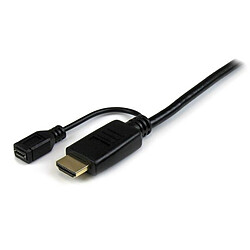 StarTech.com Câble adaptateur HDMI vers VGA de 3m - Convertisseur actif HDMI vers HD15 - M/M - 1920x1200 / 1080p