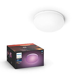 Philips Hue Plafonnier connecté FLOURISH - 32W 24V - Blanc - White & Color Ambiance