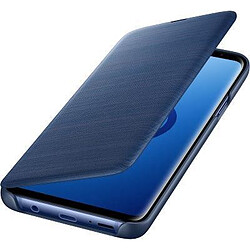 Avis Samsung LED View cover Galaxy S9 Plus - Bleu