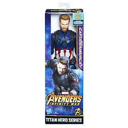 Marvel Figurine Titan - Captain America - E1421ES00 À partir de 4 ans
